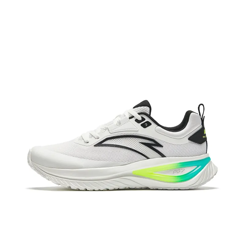 Anta Journey Low Top Running Shoes Men's Papyrus White Black-0