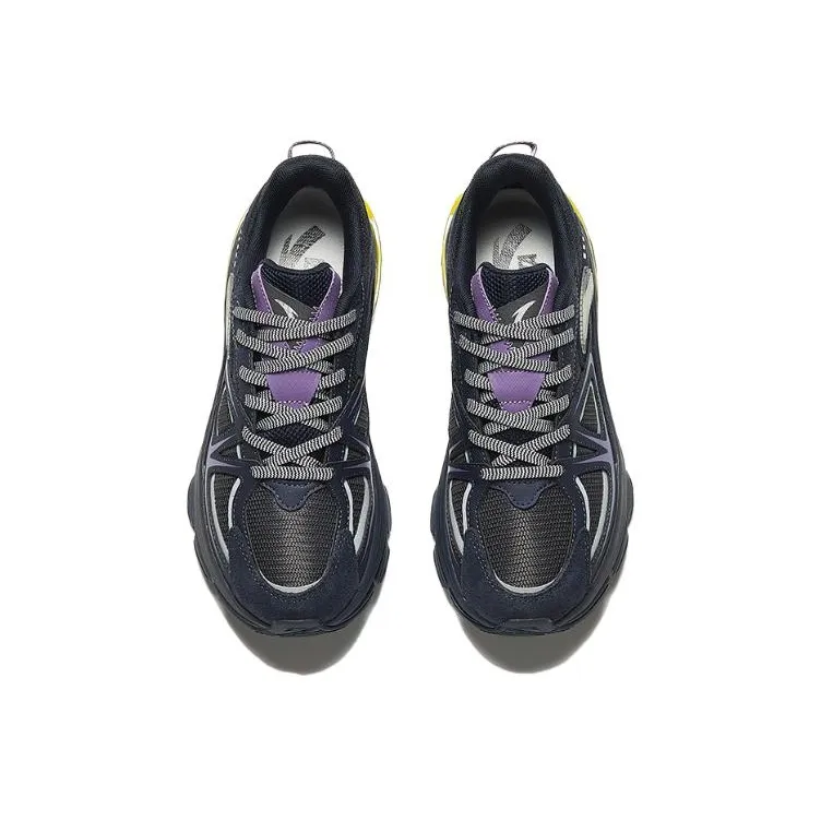 Anta Walker Anti Slip Wear Resistant Low Top Casual Shoes Women's Black-1