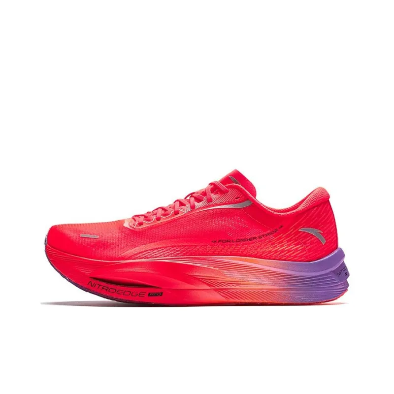 Anta C202 5 GT Abrasion Resistant Low Top Training Running Shoes Men's Rose Red-0