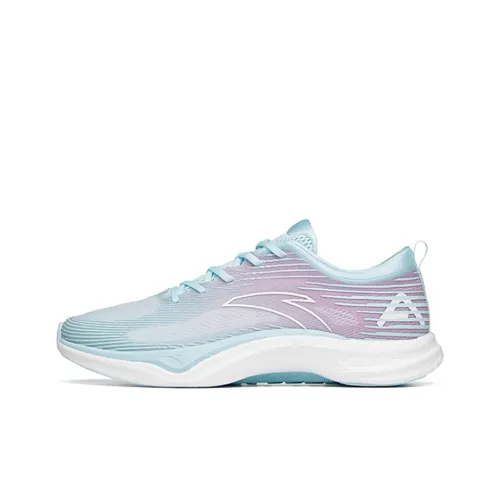 ANTA Four Generations Of Hydrogen Running Running Shoes Men Low-Top Glacier Blue/Bright Purple