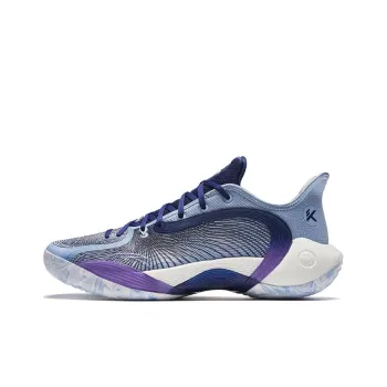 ANTA Three Points Of Rain 2 Generations Basketball Shoes Men Low Top Nautilus Blue/Signal Blue/Light Nightingale Purple