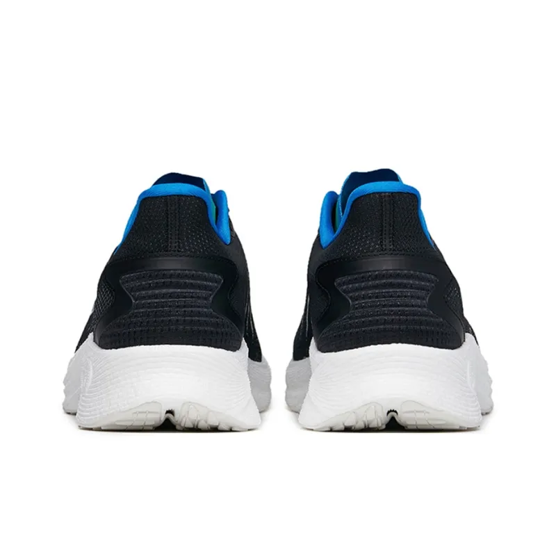 Anta MACH 2.0 Cushioned Abrasion-Resistant Slip-Resistant Low-Top Running Shoes Men's Black Blue-3