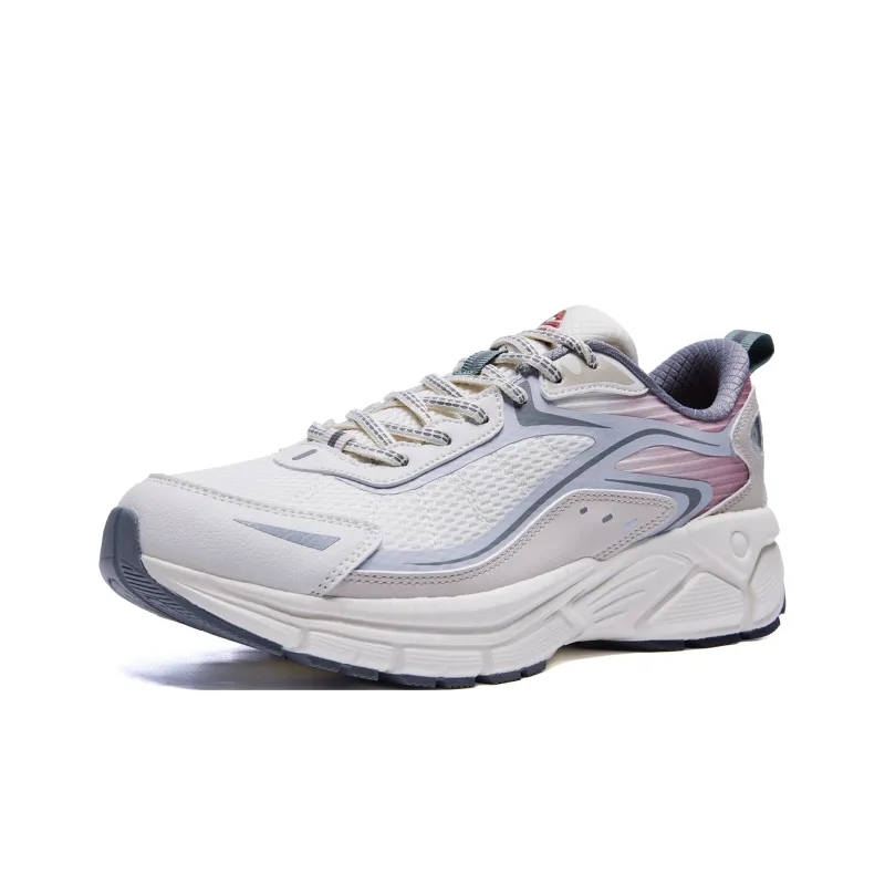 PEAK OG 7000 Vintage Cushioning Breathable Low Top Running Shoes Men's Canvas White-2