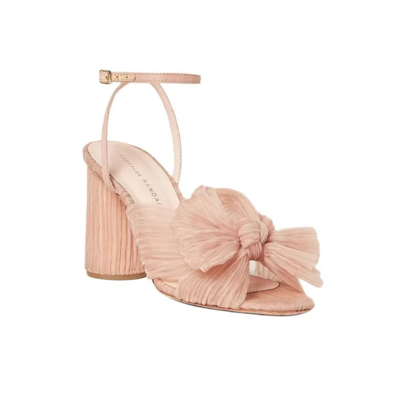 Loeffler Randall Camellia Beauty Strap Sandals 9cm Women's Pink-3