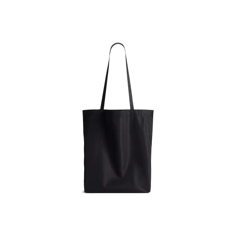 Balenciaga Nylon Tote Bag Shopping Bag Handbag Shoulder Bag Women's Black & White-3