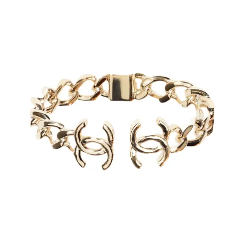 CHANEL 22c Early Spring Bangles Women's Gold