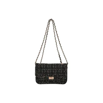 LETOO Woven One Shoulder Women's Black/White
