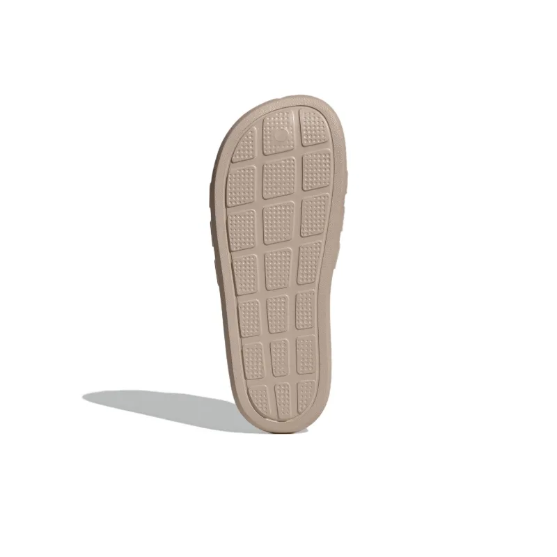 Adidas ADILETTE FLOW Slip Resistant Abrasion Resistant Slide Slippers Unisex Coffee-4