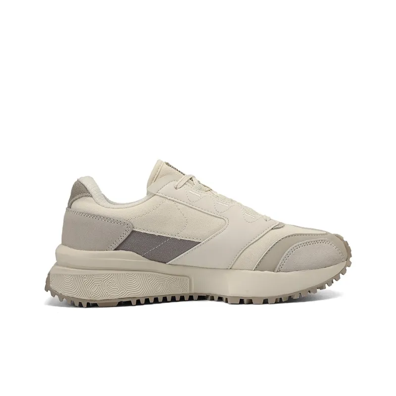 PEAK 70S Taichi Wear-Resistant Slip-Resistant Low-Top Casual Shoes Women's Ecru-1