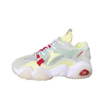 PEAK State Pole 6371 Breathable, Slip Resistant, And Abrasion Resistant Low Top Chunky Sneakers Women's Pea Green