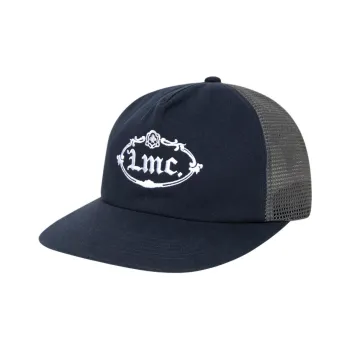 LMC Cotton Polyester Baseball Caps Unisex Marine Blue