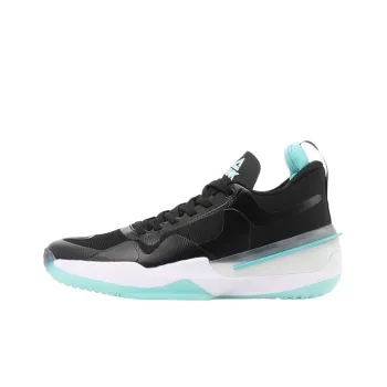 PEAK Flash 3 Cushioning Anti Slip And Wear Resistant Low Top Basketball Shoes Black Blue