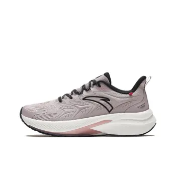 Anta Rocket 5.0 Cushioned Slip Resistant Low Top Running Shoes Women's Gray Black
