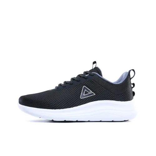 PEAK Qingyi Running Shoes Men Low-Top Black Sapphire Blue