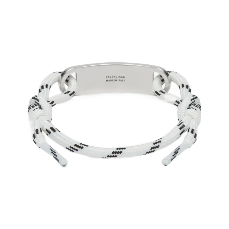 Balenciaga Brass Bangles Men's White-1