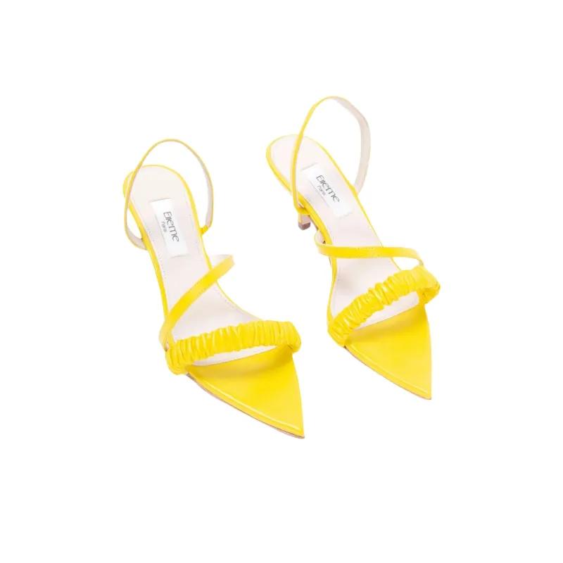 Elleme Couchou One Strap Sandals 6.5cm Women's Yellow-2