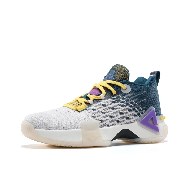 PEAK Taichi Speed Eagle Mid Top Performance Basketball Shoes Men's Deep Ink Blue-1