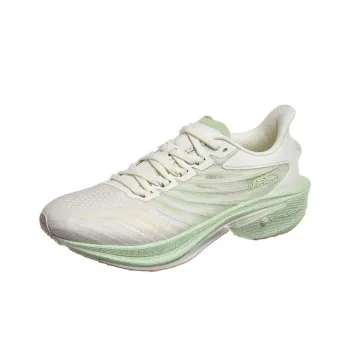 Anta MACH Mach 4.0 Cushioning Wear Resistant Rebound Low Top Running Shoes Women's White Green