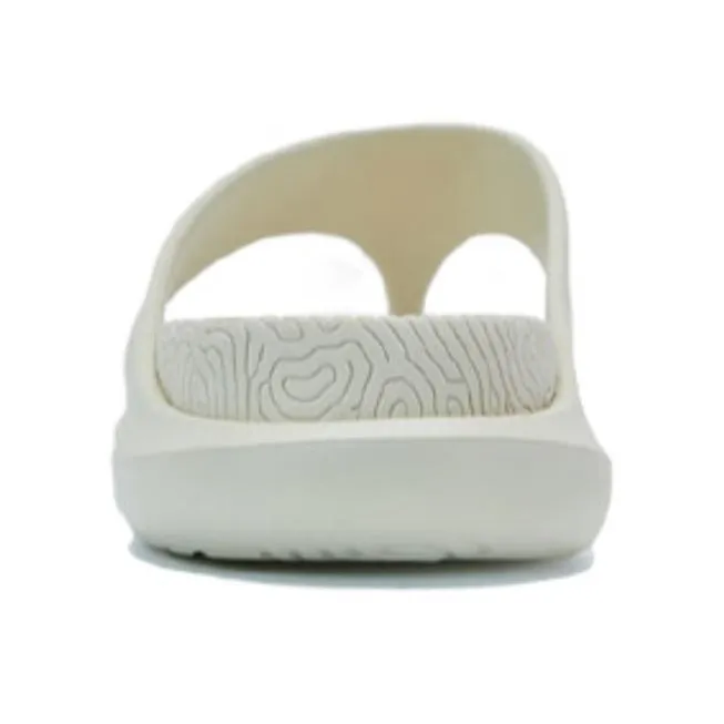 PEAK Statistic Sandals Slide Slippers Women's Canvas White-2
