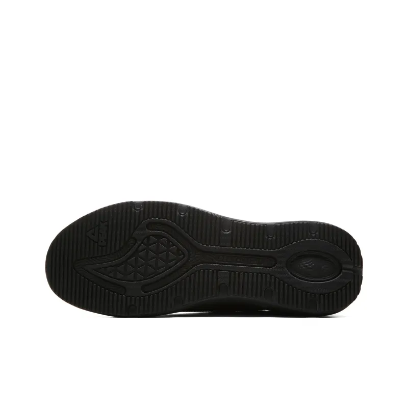 PEAK Zhixing 2.0 Taichi Knowledge Into Action 2.0 Cushioning Wear Resistant Low Top Casual Shoes Men's Black-5