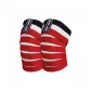 Hook-and-Loop Adhesive Style Red White Black[1 Pair+Adjustable Elastic]