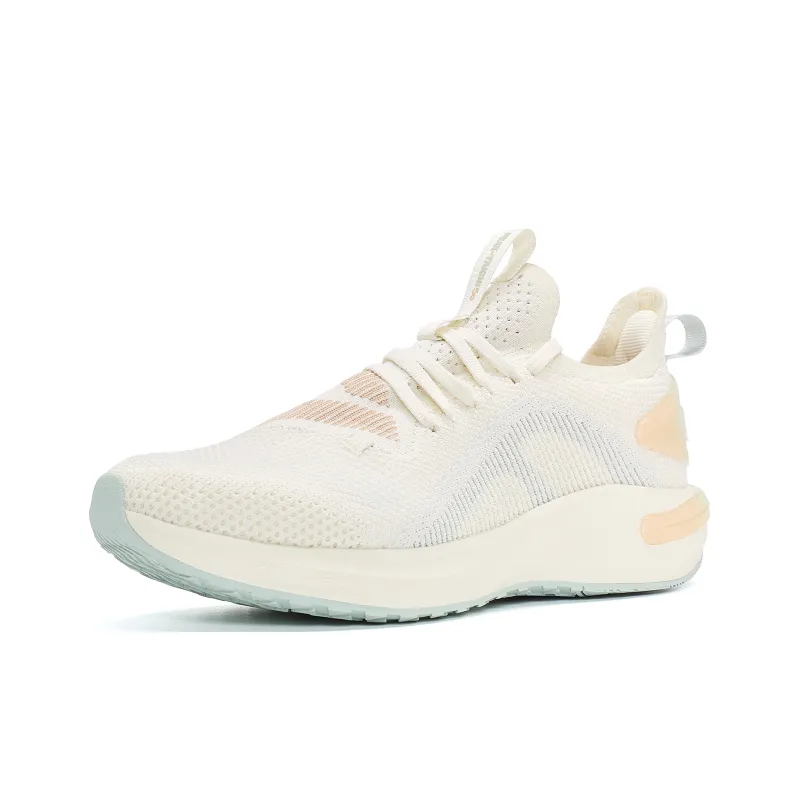 PEAK State Extreme 5.0 Anti Slip Wear Resistant Low Top Casual Running Shoes Women's Canvas White-2