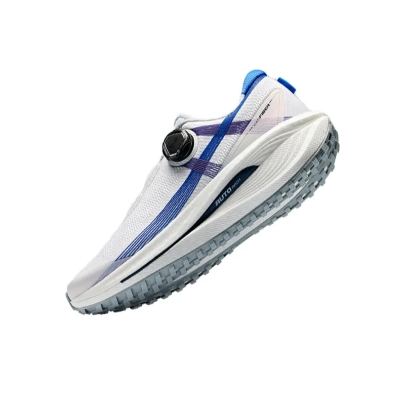 Anta Champion All Weather Series Cushioning, Wear Resistant Low Top Running Shoes Women's White Blue-2
