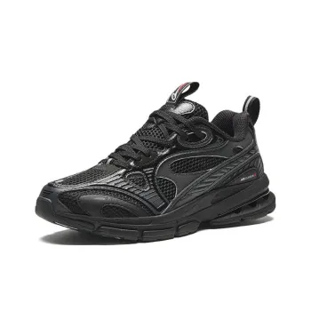 Anta Anta Champion All Weather Series Cushioned Slip Resistant Low Top Running Shoes Women's Black