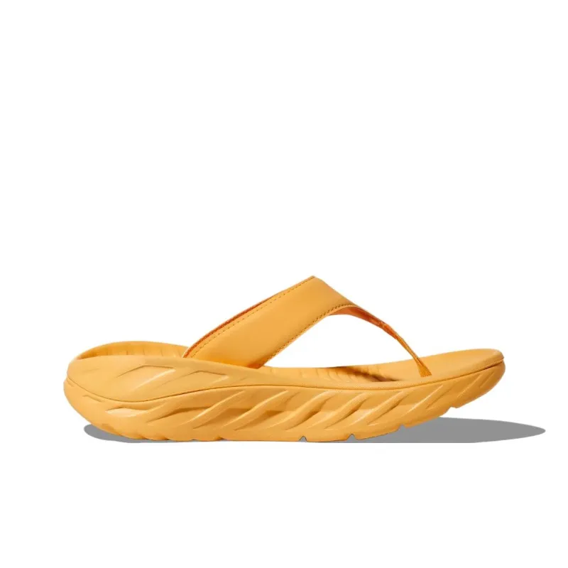 HOKA ONE ONE Ora Recovery Flip Quiet Flip Flops Women's Orange-1