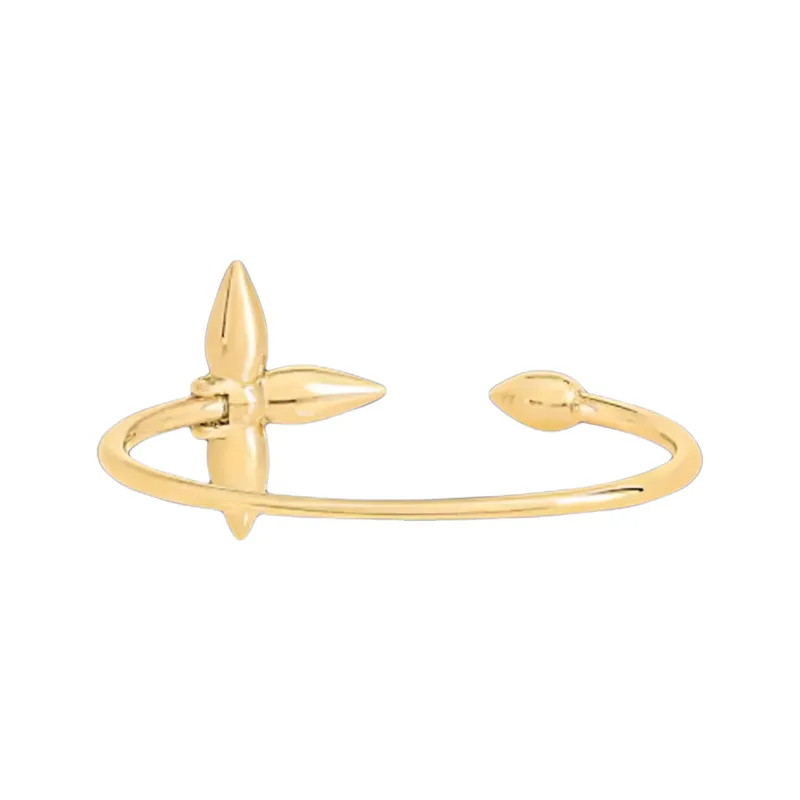 LOUIS VUITTON Louisette Bangles Women's Gold-1