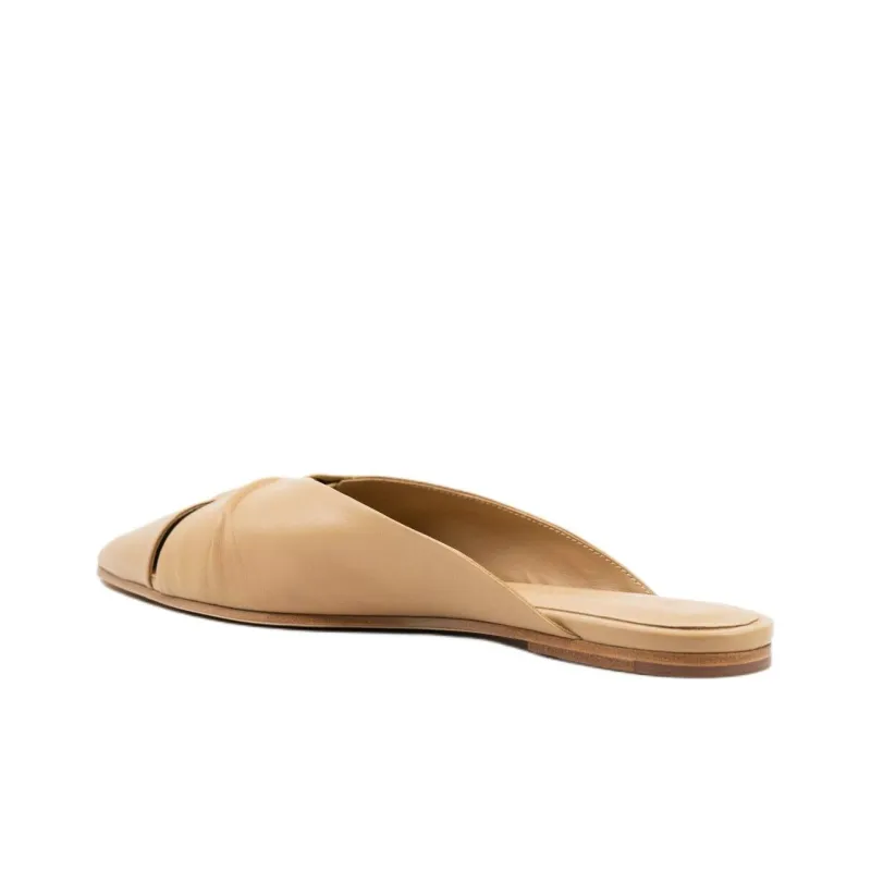 STUDIO AMELIA Wrap-toe Slippers Women's Light Brown-2