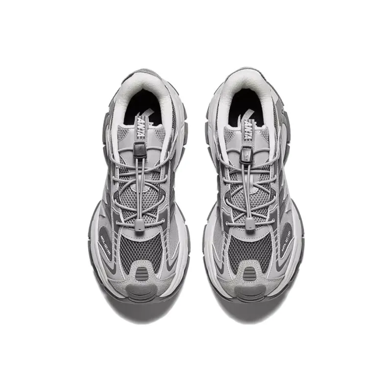 Anta Star Moon 2 Wear-Resistant Height Increasing Low-Top Casual Shoes Men's Gray-2