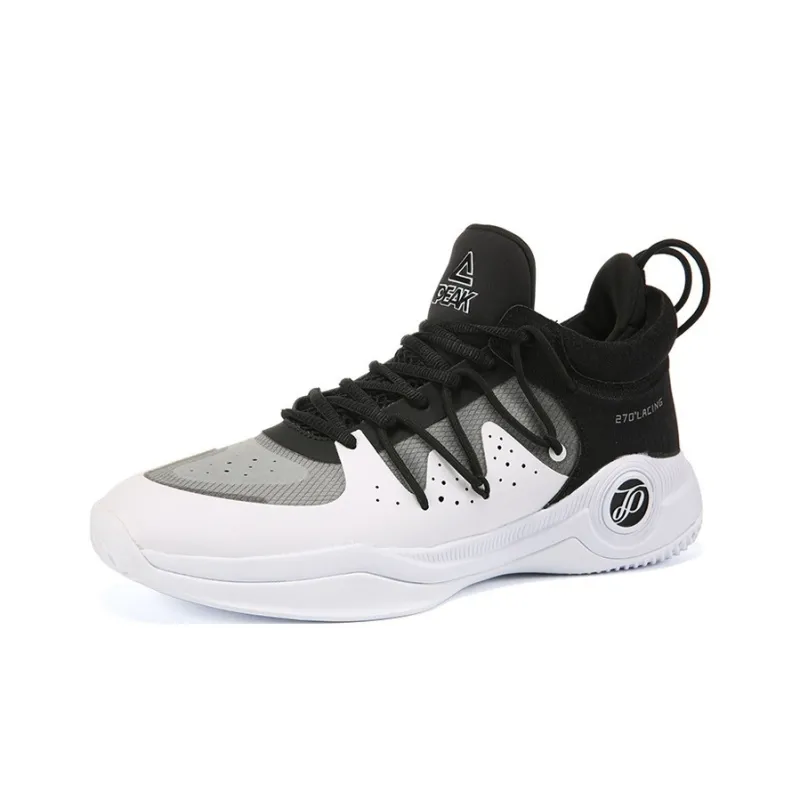 PEAK Magic Bullets Performance Basketball Shoes Men's Black White-2