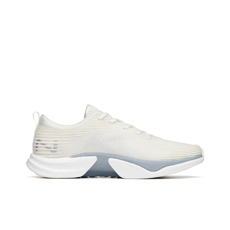 ANTA Four Generations Of Hydrogen Running Running Shoes Men Low Top Ivory White/Gray-1