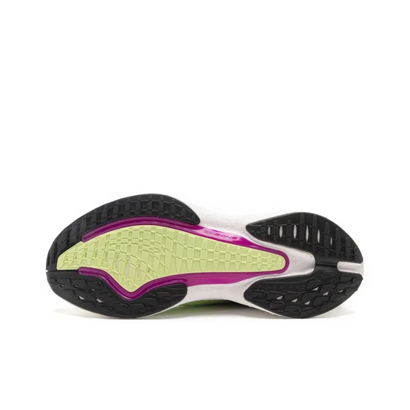 Anta MACH 2.0 Nitrogen Technology Cushioning Anti-Slip And Wear-Resistant Low-Top Running Shoes White Black Green-4