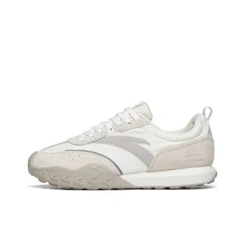 Anta HERITAGE Anti-Slip Wear-Resistant Low-Top Sports Casual Shoes Men's White Gray