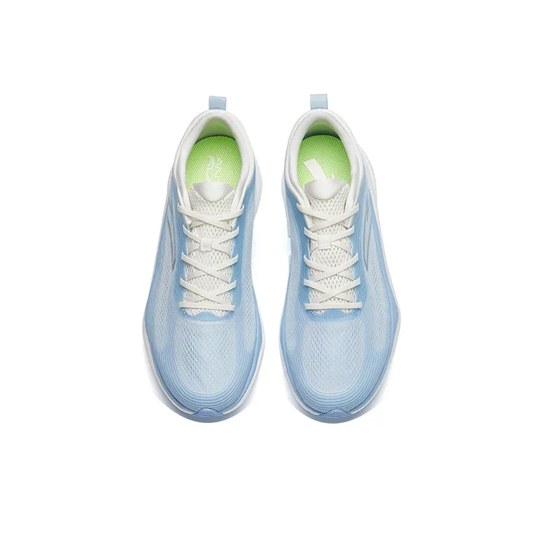 ANTA Four Generations Of Hydrogen Running Running Shoes Men Low Top Dazzling Blue/Ivory White-2