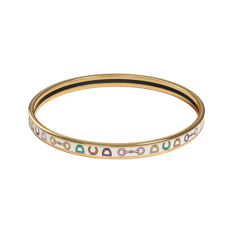 HERMES Bangles Unisex Gold-1