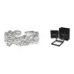 Women's-Meteorite Falling Couple Rings