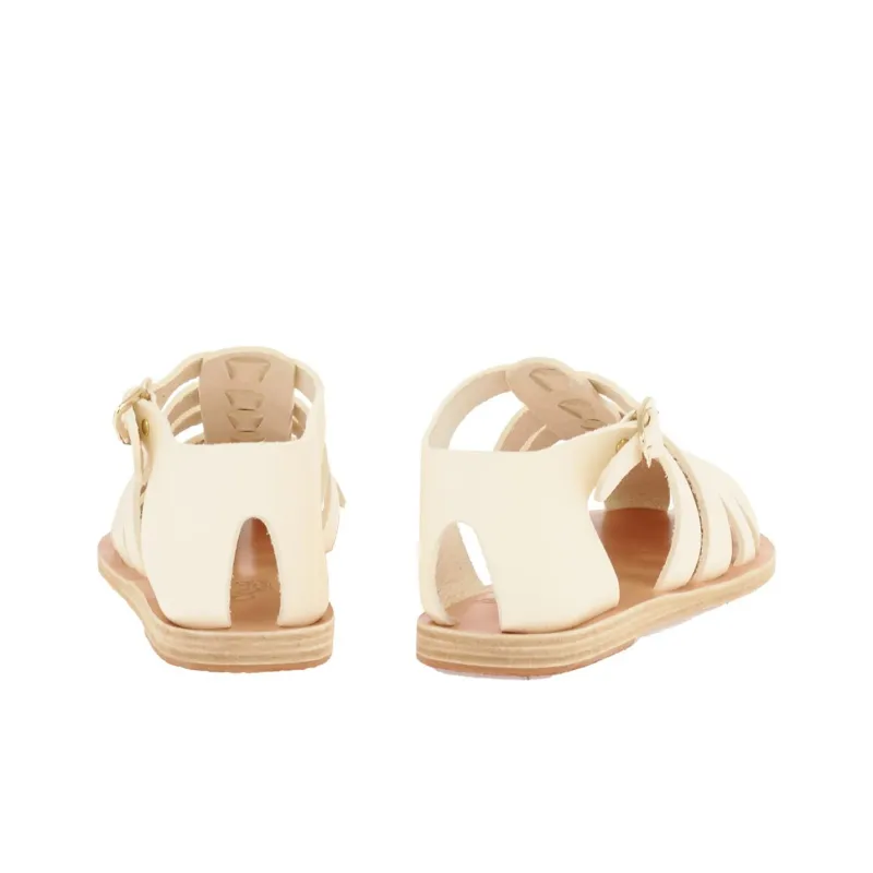ANCIENT GREEK SANDALS Homeria Roman Sandals Women's White-3