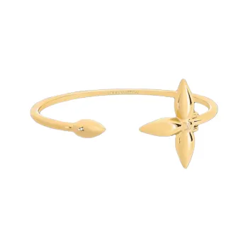 LOUIS VUITTON Louisette Bangles Women's Gold