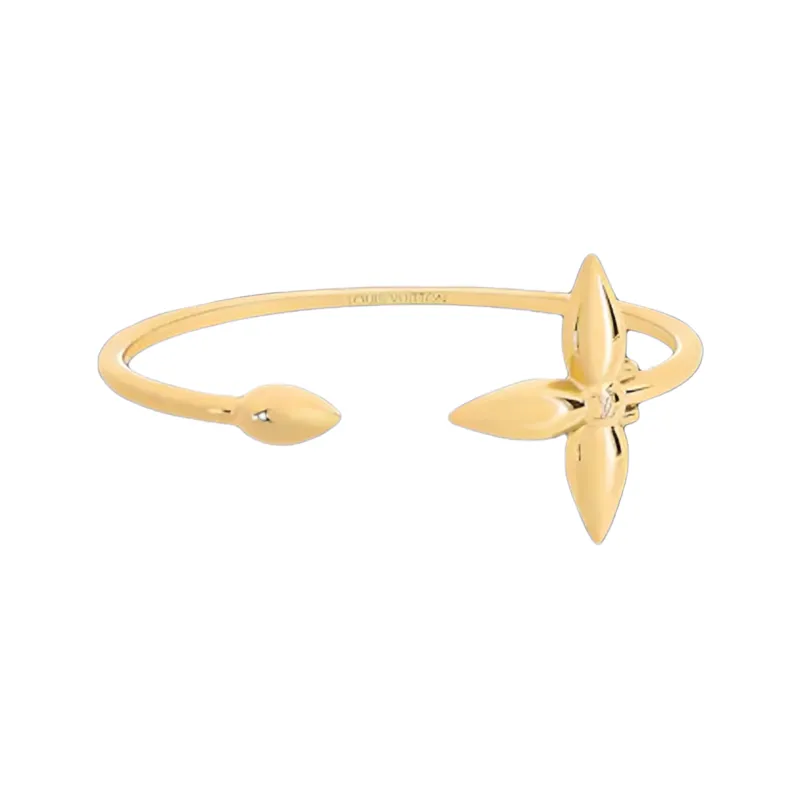 LOUIS VUITTON Louisette Bangles Women's Gold-0