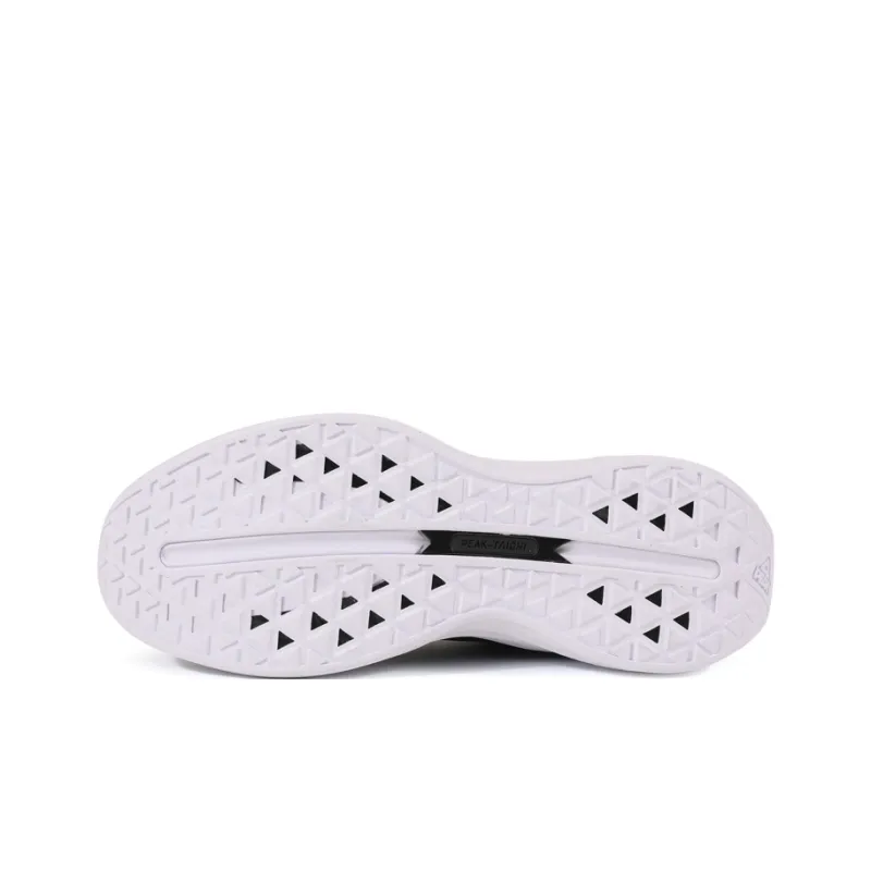PEAK State Extremely Large Triangle 1.0 Running Shoes Men Low Top Black/All White-4