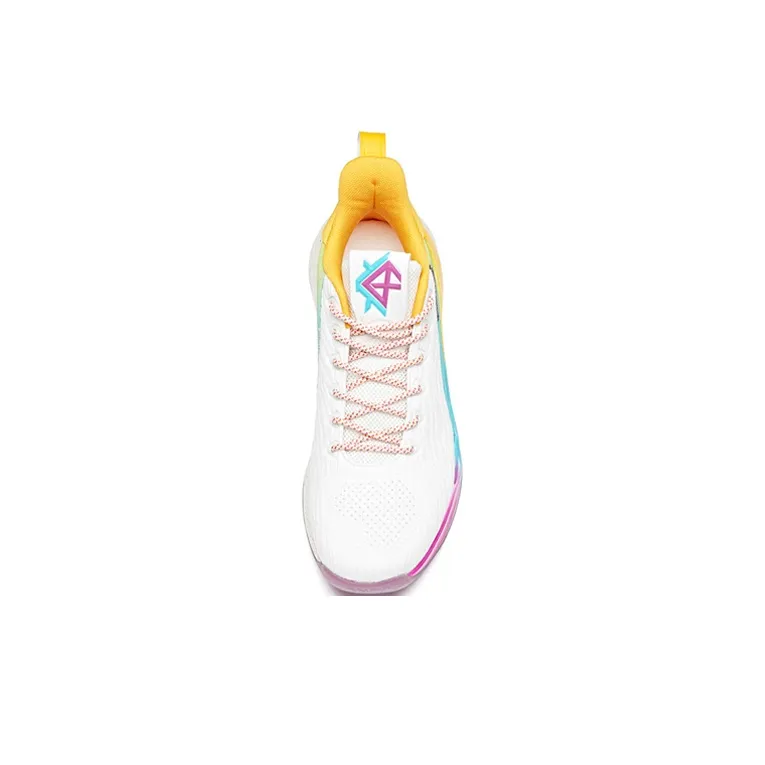 Anta KT4 Thompson Performance Basketball Shoes Men's Yellow Blue Purple-2