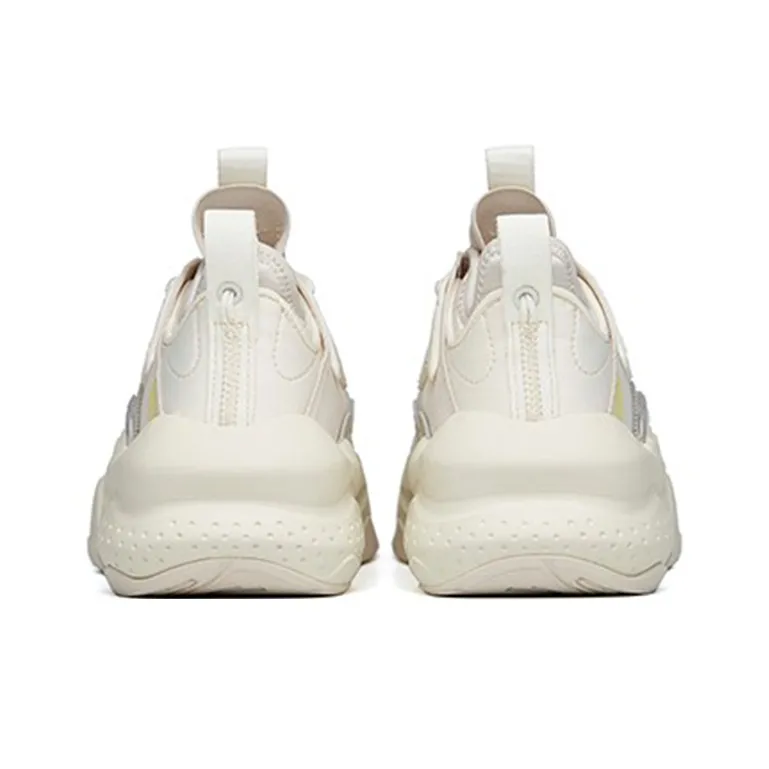 Anta Bastard Peak Lightweight And Wear resistant Low Top Sports Casual Shoes Men's Gray White-3