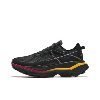 Anta Anta Champion All Weather Series Cushioned Slip Resistant Low Top Outdoor Shoes Women's Black Yellow