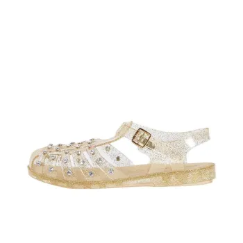 Loeffler Randall Rhys Roman Sandals Women's Gold