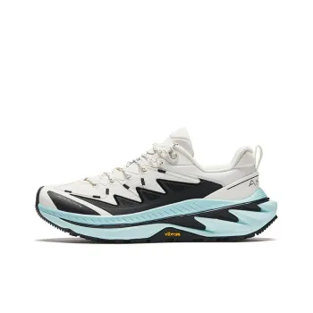 Anta Wild PRO Cushioned Slip Resistant Low Top Running Shoes Women's White Black Blue