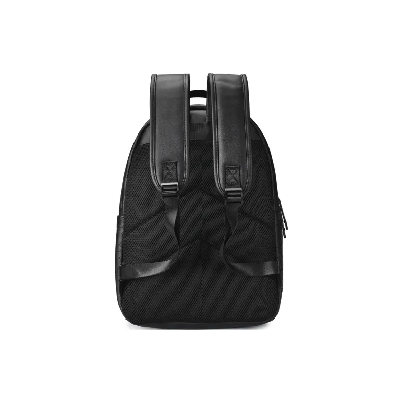ONRF PVC Backpack Computer Backpack Regular Unisex Black-3