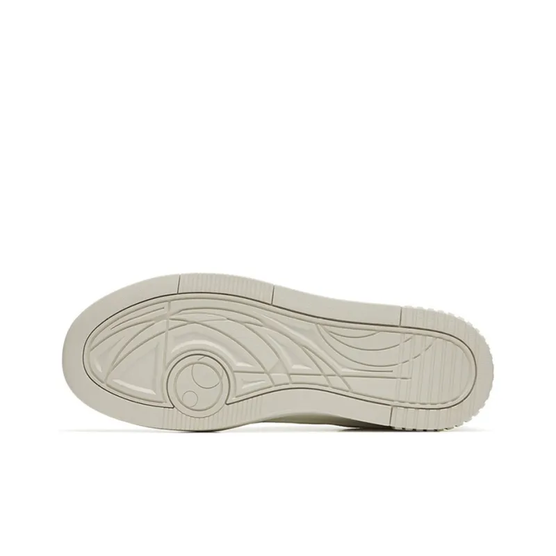 Anta 982 Low-Top Skateboard Shoes Men's White Gray-5
